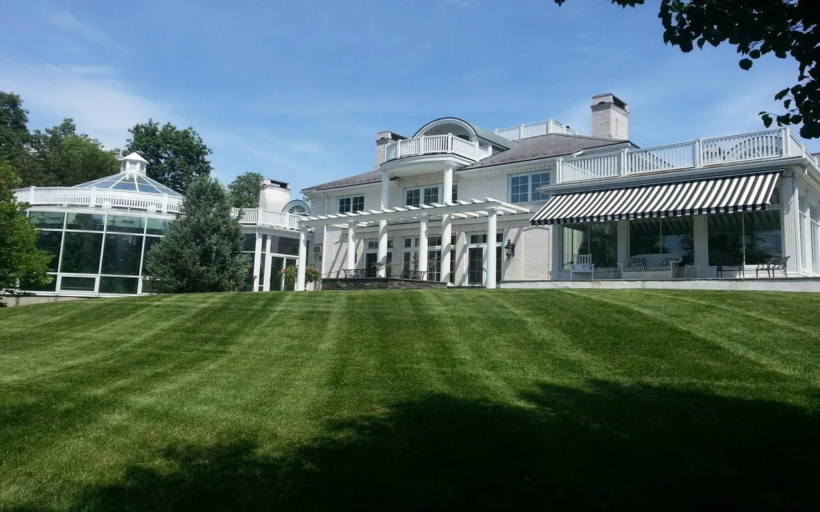 Finished Lawn Mowing Job